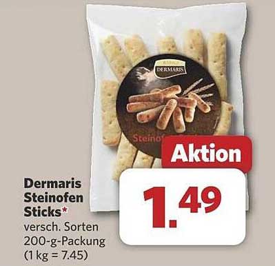 Dermaris Steinofen Sticks verschiedene Sorten 200-g-Packung