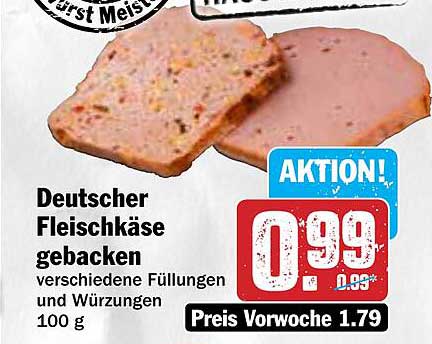 Deutscher Fleischkäse gebacken - verschiedene Füllungen und Würzungen