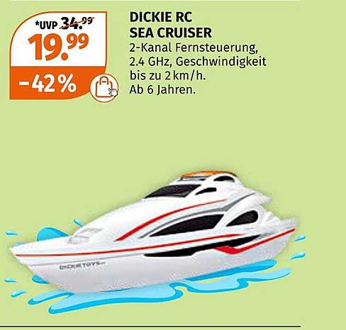 DICKIE RC SEA CRUISER
