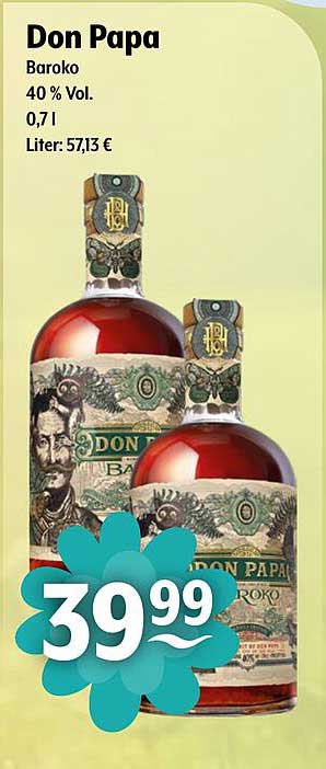 Don Papa Baroko 0,7 l