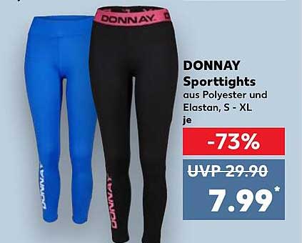 DONNAY Sporttights aus Polyester und Elasthan, S - XL je
