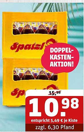 DOPPEL-KASTEN-AKTION SPATZL