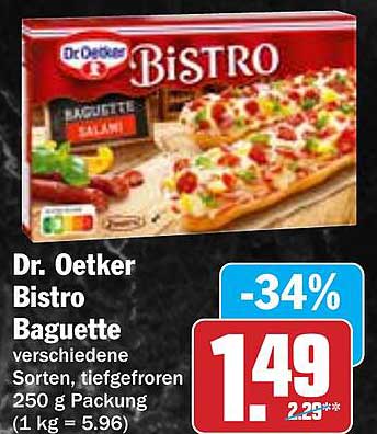 Dr. Oetker Bistro Baguette 250 g