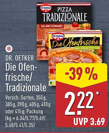 Dr. Oetker Die Ofenfrische/Tradizionale