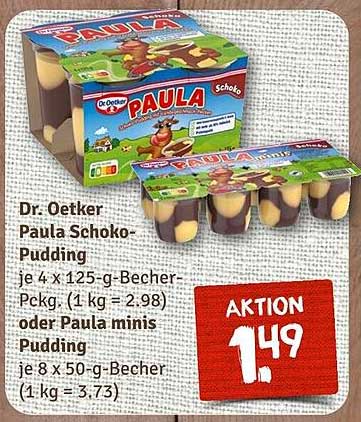 Dr. Oetker Paula Schoko-Pudding 4 x 125 g
