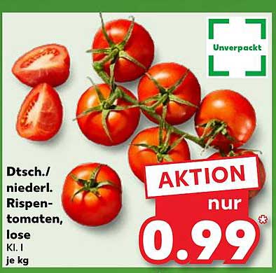 Dt. / niederl. Rispen-Tomaten, lose