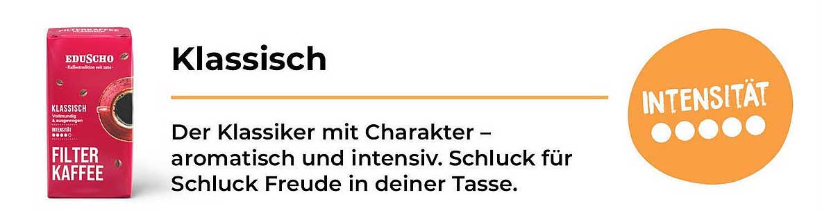 EDUSCHO Filterkaffee Klassisch