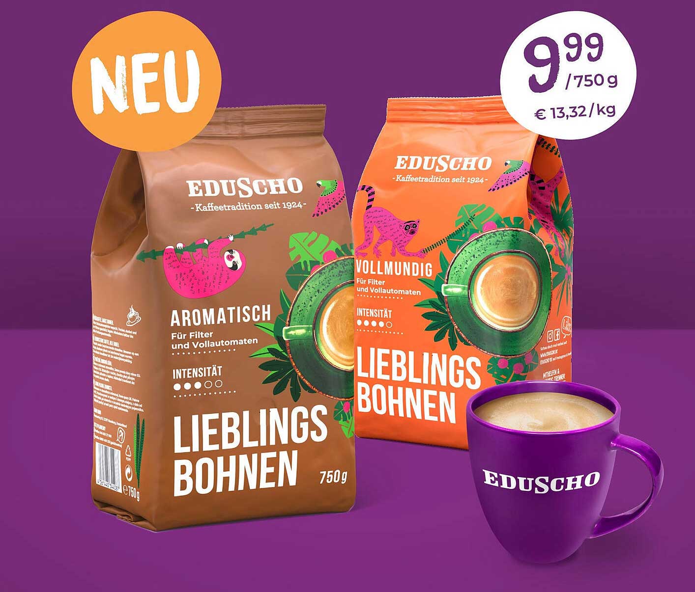 EDUSCHO LIEDLINGSBOHNEN - Aromatisch und Vollmundig