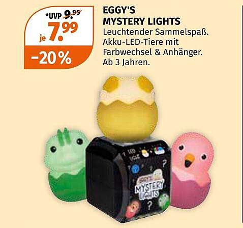 EGGY'S MYSTERY LIGHTS - Leuchtender Sammelspaß