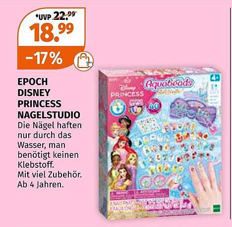 EPOCH DISNEY PRINCESS NAGELSTUDIO