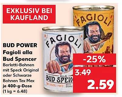Fagioli alla Bud Spencer Borlotti-Bohnen mit Speck oder Schwarze Bohnen Tex Mex