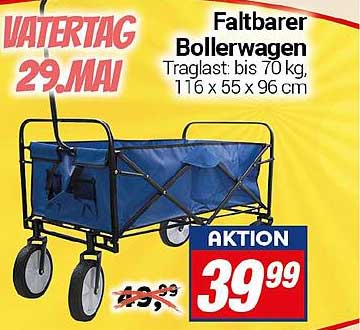 Faltbarer Bollerwagen