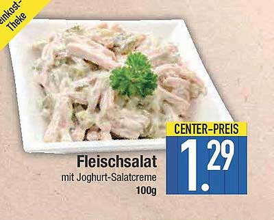 Fleischsalat mit Joghurtsalatcreme 100g
