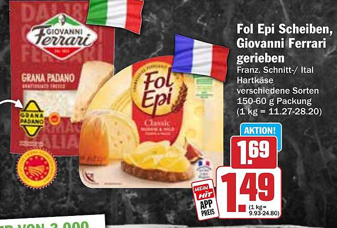 Fol Epi Scheiben, Giovanni Ferrari gerieben