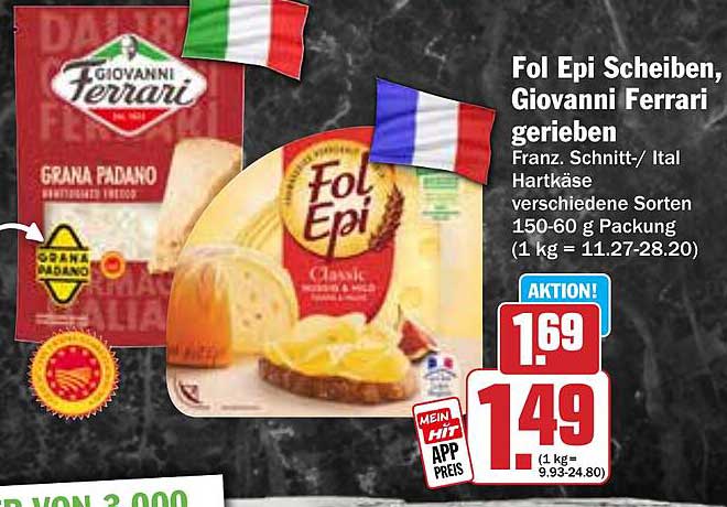 Fol Epi Scheiben, Giovanni Ferrari gerieben