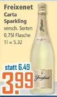 Freixenet Carta Sparkling 0,75 l - Jetzt zugreifen!