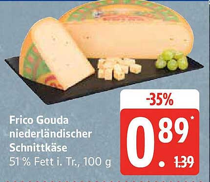 Fricco Gouda niederländischer Schnittkäse