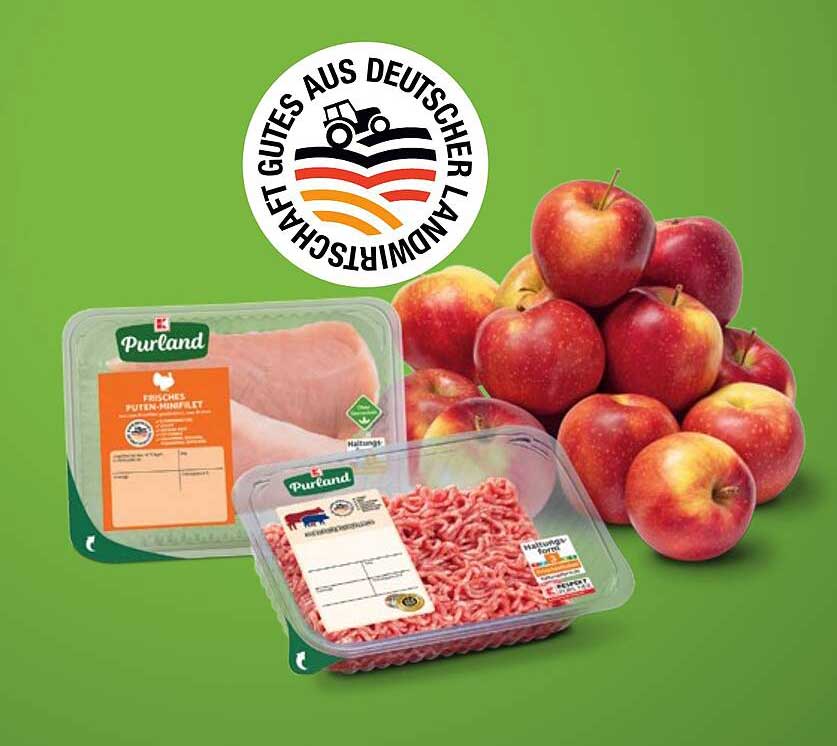 Frisches Putenfilet und Rinderhackfleisch aus deutscher Landwirtschaft