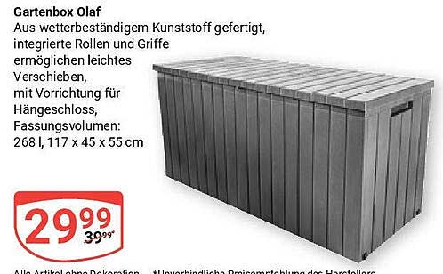 Gartenbox Olaf