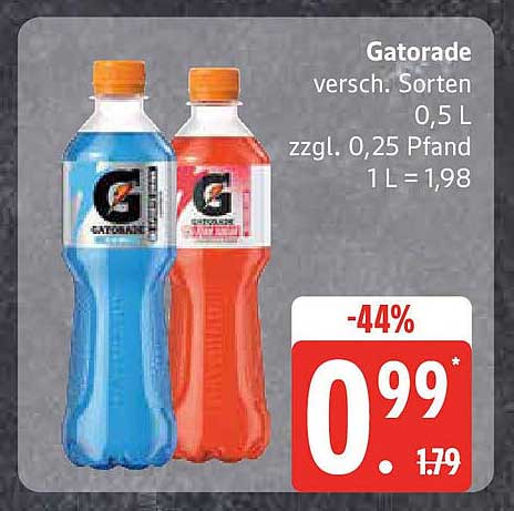 Gatorade verschiedene Sorten 0,5 L