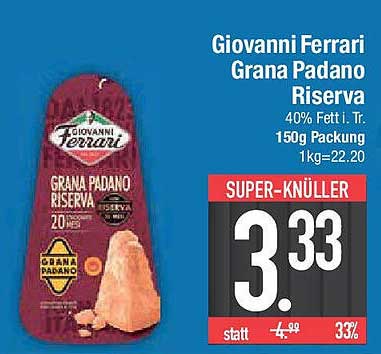 Giovanni Ferrari Grana Padano Riserva 150g