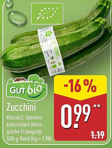 GUT bio Zucchini 500 g