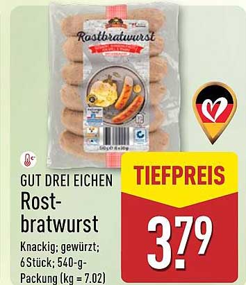 GUT DREI EICHEN Rostbratwurst