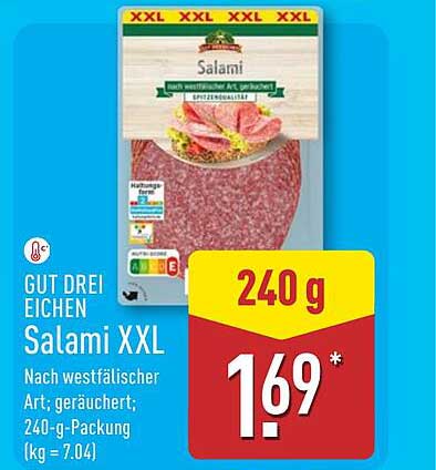 GUT DREI EICHEN Salami XXL