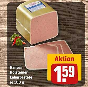Hansen Holsteiner Leberpastete je 100 g