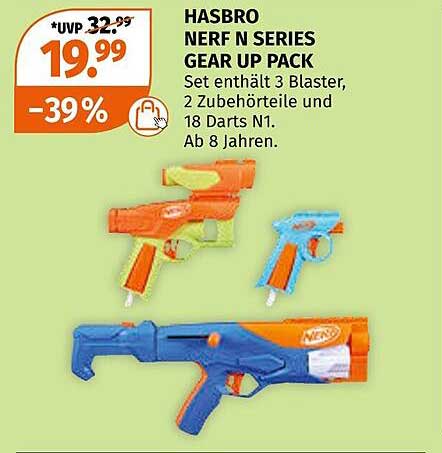 HASBRO NERF N SERIES GEAR UP PACK