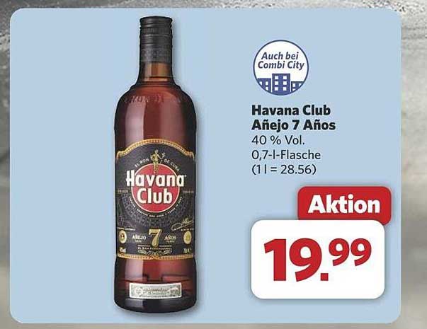 Havana Club Añejo 7 Años - 0,7 l