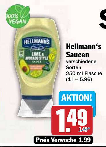 Hellmann's Saucen – Lime & Avocado Style