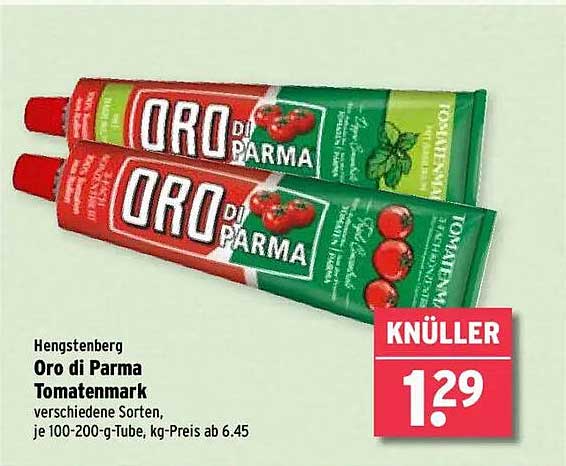 Hengstenberg Oro di Parma Tomatenmark