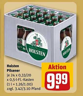 Holsten Pilsener – 24 x 0,33 l Kasten