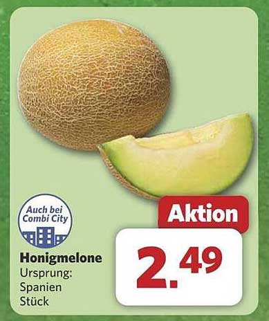 Honigmelone Stück - Jetzt zum Aktionspreis!