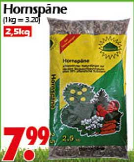 Hornspäne 2,5 kg