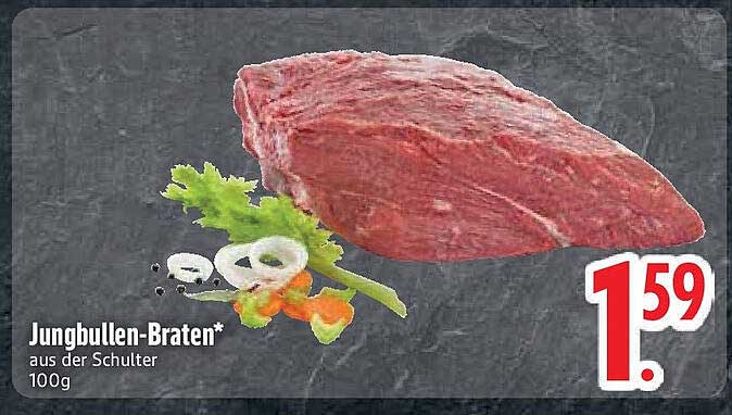 Jungbullen-Braten* aus der Schulter (100g)