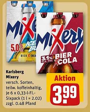 Karlsberg Mixery - Verschiedene Sorten im praktischen Sixpack