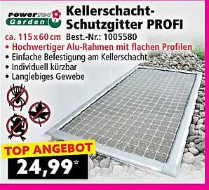 Kellerschacht-Schutzgitter PROFI