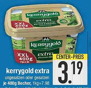 kerrygold extra ungesalzen oder gesalzen je 400g Becher