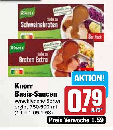 Knorr Basis-Saucen - Aktion zur Grillzeit!