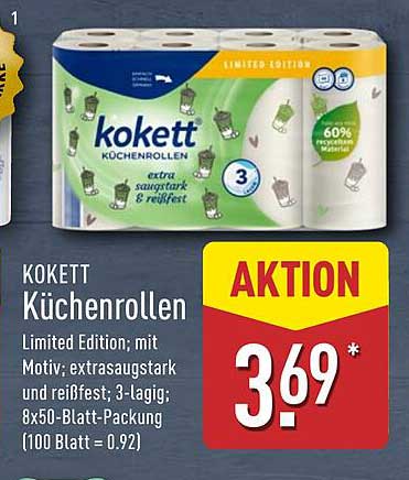 Kokett Küchenrollen - Limited Edition
