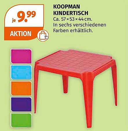 KOOPMAN KINDERTISCH