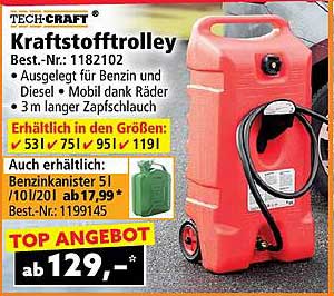 Kraftstofftrolley - TECH-CRAFT