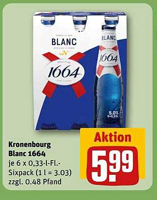 Kronenbourg Blanc 1664 Sixpack