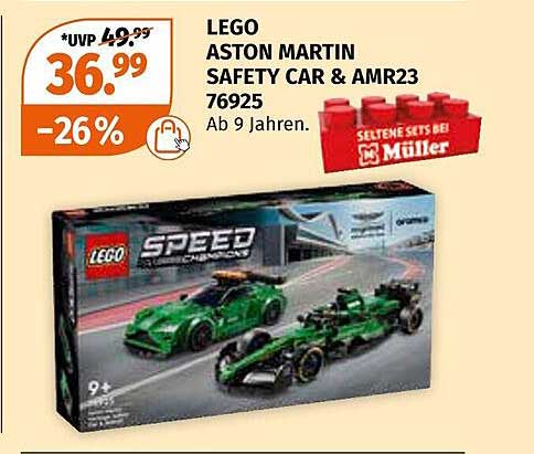 LEGO Aston Martin Safety Car & AMR23 76925