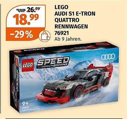 LEGO AUDI S1 E-TRON QUATTRO RENNWAGEN 76921