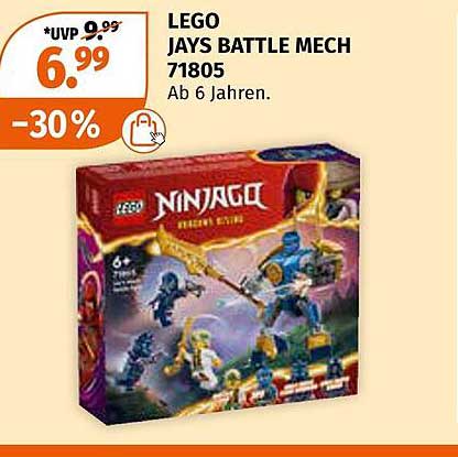 LEGO JAYS BATTLE MECH 71805 - Jetzt im Angebot!