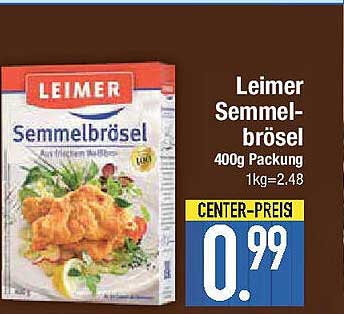 Leimer Semmelbrösel 400g Packung