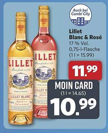 Lillet Blanc & Rosé 0,75 l Flasche
